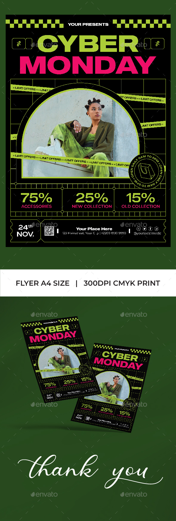 Cyber Monday Flyer