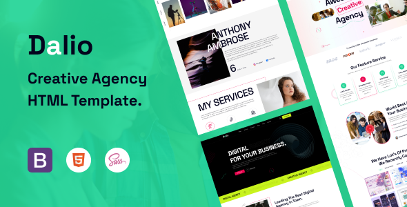 Dalio - Creative Agency HTML Template