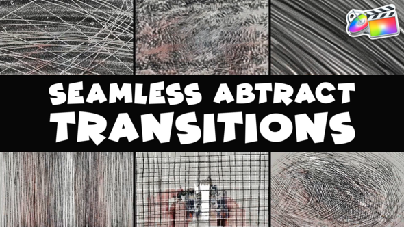 Seamless Abstract Scribble Transitions | FCPX alt