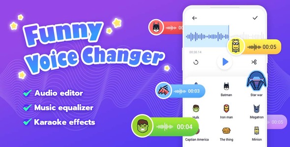 Voice changer with effects - Voice Changer