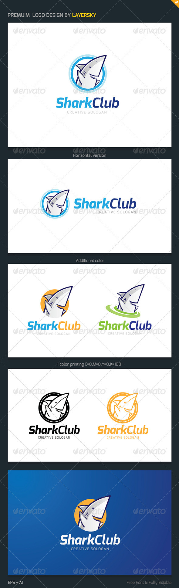 Shark Club Logo