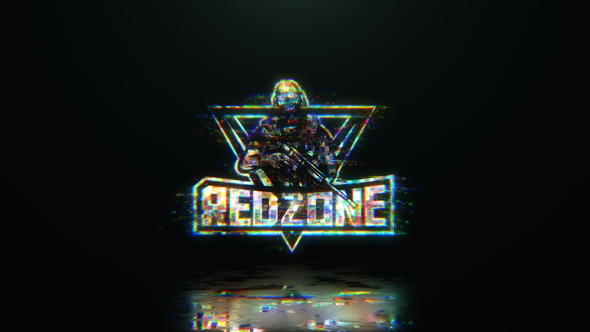 Digital Glitch Logo V3 alt