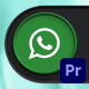 Social Media Lower Thirds WhatsApp - Premiere Pro - VideoHive Item for Sale