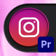 Social Media Lower Thirds Instagram - Premiere Pro - VideoHive Item for Sale
