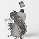 Cosmetic Bottle with Liquid Splash - 3DOcean Item for Sale