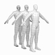 Hero Male in A-Pose Base Mesh - 3DOcean Item for Sale