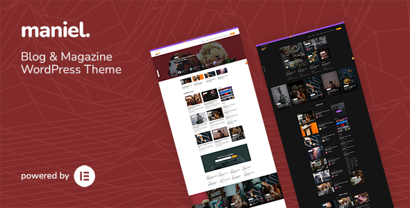 Maniel – Blog & Magazine WordPress Theme
