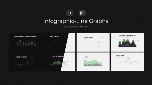 Infographic - Line Graphs / PR