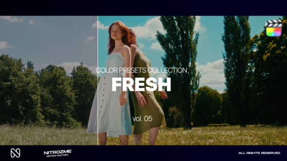 Fresh LUT Collection Vol. 05 for Final Cut Pro X alt
