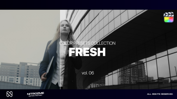Fresh LUT Collection Vol. 06 for Final Cut Pro X alt