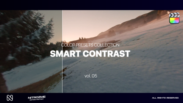 Smart Contrast LUT Collection Vol. 05 for Final Cut Pro X alt