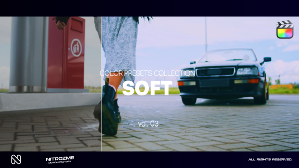 Soft Contrast LUT Collection Vol. 03 for Final Cut Pro X alt