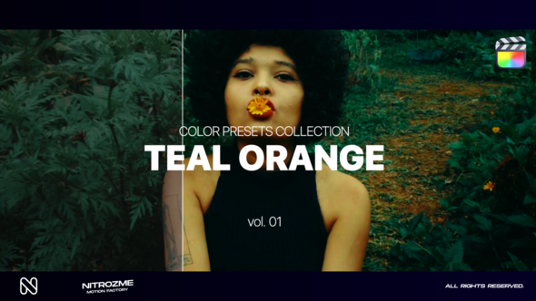 Teal Orange LUT Collection Vol. 01 for Final Cut Pro X alt