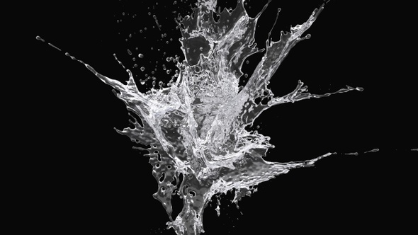 Purified Water Explosion