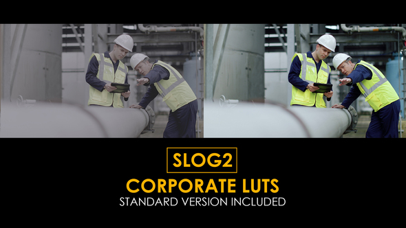 Slog2 Corporate and Standard Color LUTs alt