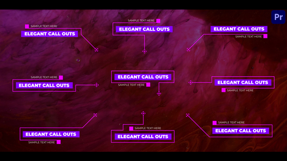 Elegant Call Outs | Premiere Pro
