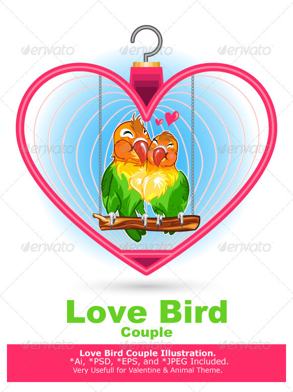 Valentine Love Bird