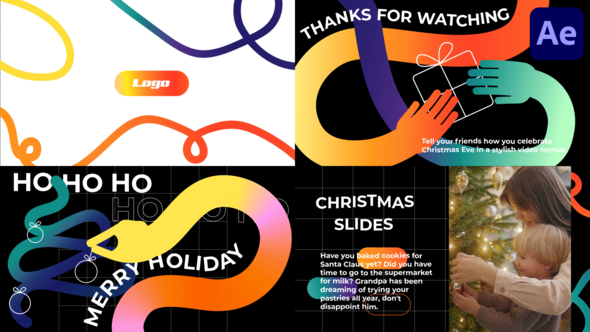 Christmas Slides for After Effects alt
