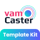 Vamcaster - Podcast & Video Streaming Elementor Template Kit - ThemeForest Item for Sale