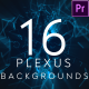 16 Plexus Backgrounds | Premiere Pro - VideoHive Item for Sale