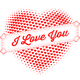 I Love You Design for Greeting Card or Poster - GraphicRiver Item for Sale