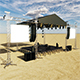 3D Concert Stage Set Full Detail - 3DOcean Item for Sale