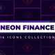 Neon Finance Icons - VideoHive Item for Sale
