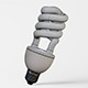 Fluorescent bulb 3D model - 3DOcean Item for Sale