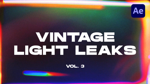 Vintage Light Leaks Transitions VOL. 3 | After Effects alt