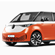 Volkswagen ID.Buzz Passenger Van Mockup - GraphicRiver Item for Sale