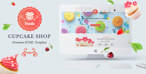 Bakery - Cakery  HTML5 Template