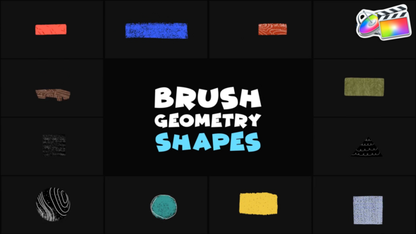 Brush Geomerty Shapes | FCPX