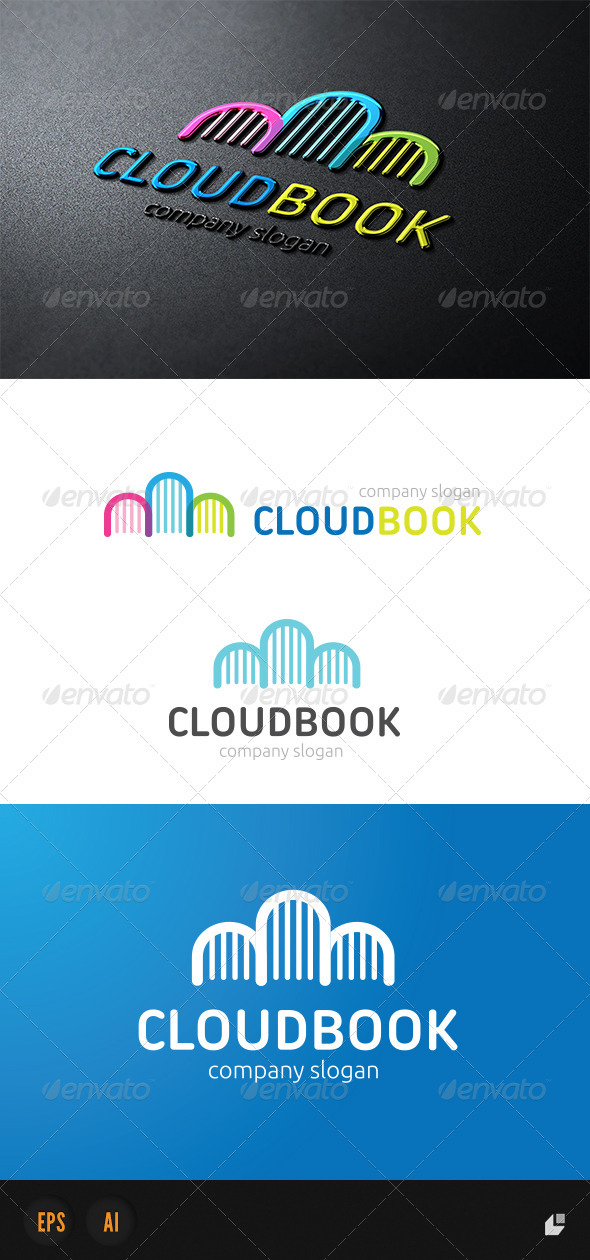 Cloud Book Logo