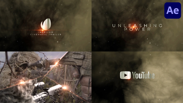 Inspired Cinematic Trailer for After Effects alt