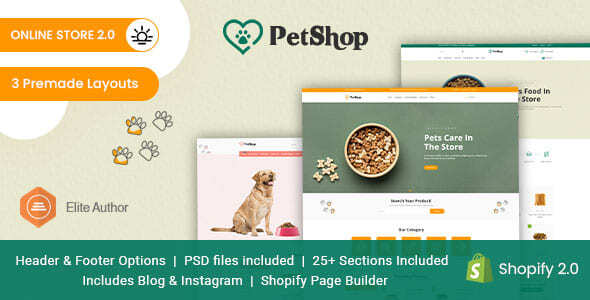 Petshop Multipurpose Shopify Theme