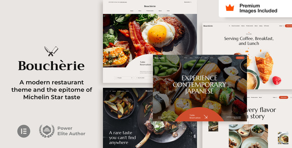 Boucherie - Restaurant WordPress