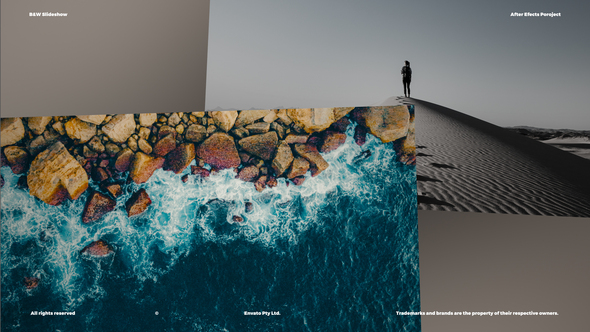 B&W Slideshow - Flash Slideshow alt