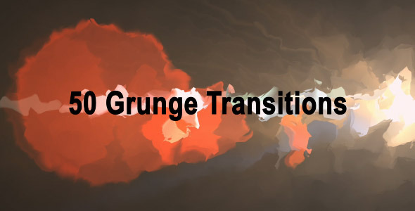 Grunge Transitions (50-Pack)