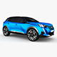 Peugeot e-2008 2023 - 3DOcean Item for Sale
