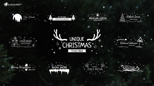 Christmas Titles Pack / PP