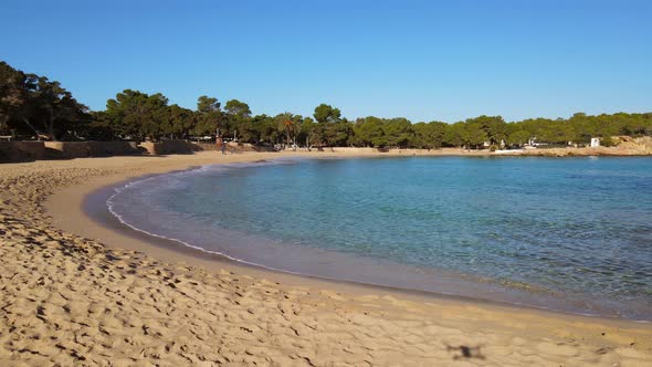 Cala Bassa in Ibiza, Spain