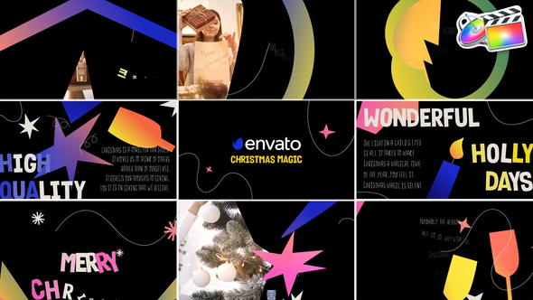 Christmas Slides | FCPX alt