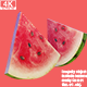 water melon lowpoly - 3DOcean Item for Sale