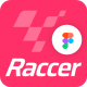 Raccer - Bike & Motor Race Sports Figma Template - ThemeForest Item for Sale