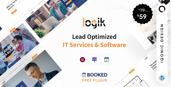 Logik | Premium IT Solutions and Technology WordPress Theme