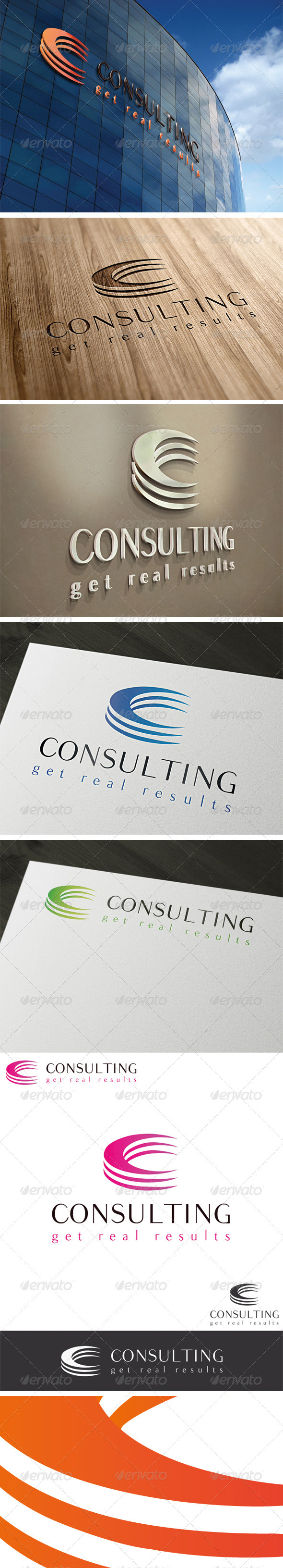 Consulting Letter C Logo Template