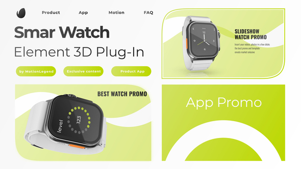 Smart Watch App Promo