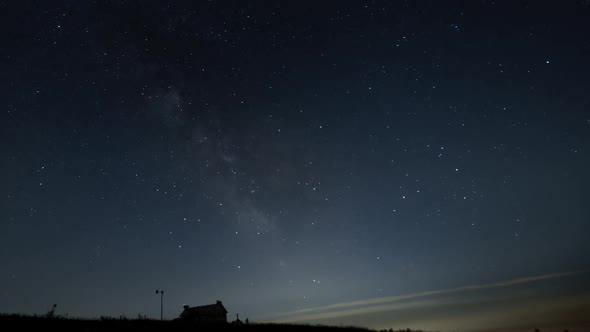 Milky Way with Clouds