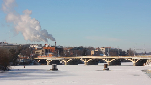 Bridge in Winter 1