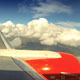 4K Timelapse Airplane Flight And Clouds Passing By - VideoHive Item for Sale